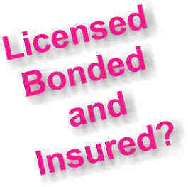 verify license bond insurance for contrators